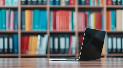 Secretary organizing a digital archive with advanced search features, digital transformation, accessibility