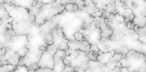 White marble texture Panoramic white background. marble stone texture for design. Natural stone Marble white background wall surface black pattern. White and black marble texture background.