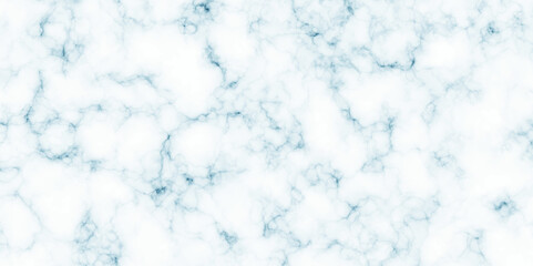 Blue marble texture Panoramic white background. marble stone texture for design. Natural stone Marble white background wall surface black pattern. White and black marble texture background.