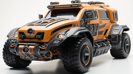 Futuristic Off-Road Vehicle.