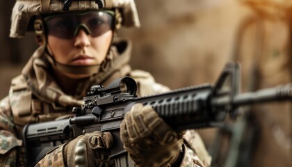 Fototapeta premium Honoring Our Military A Salute to the Brave Men and Women Who Serve and Protect Our Nation Show your Respect for the Armed Forces and Veterans who Sacrifice for Our Freedom