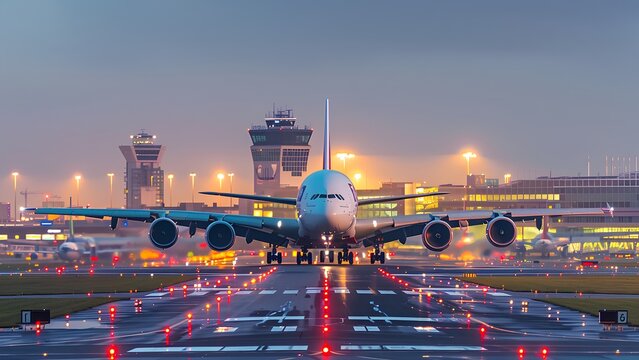 Airbus a380 in action