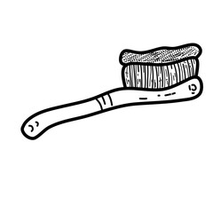 Toothbrush toiletries 