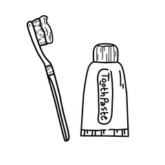 Toothpaste toiletries 