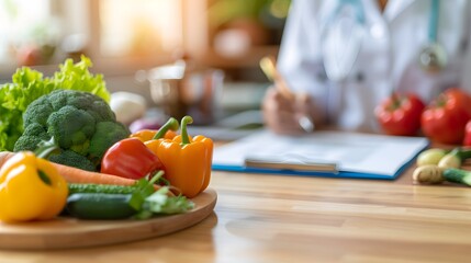Personalized Nutritional Guidance: Dietitian Explaining Healthy Eating Habits to Client for Improved Well-being