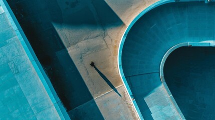 Electron microscope atomic abstract