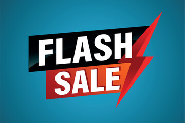 flash sale poster banner graphic design icon logo sign symbol social media website coupon

