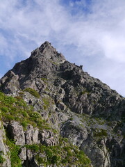 北アルプスの名峰「槍ヶ岳」