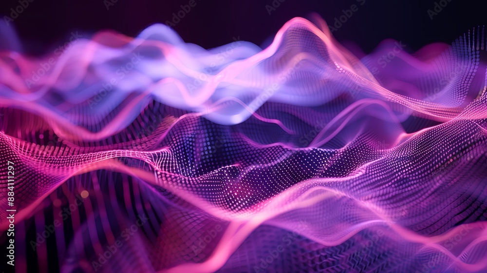 Leinwandbilder explore waveforms in sound design to create atmospheric, emotionally resonant compositions. hands-on