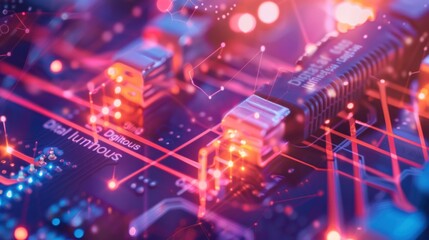 Circuit Board with Connections
