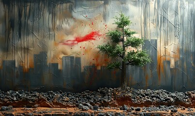 Obraz premium Pray for Beirut, Lebanon