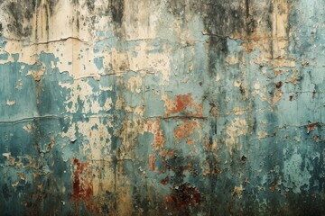 Obraz premium Grunge Texture Background, grunge dirty metal background or texture, Ai generated