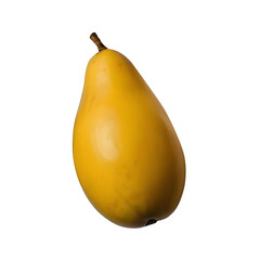 Fresh mango fruit isolated on transparent background, fresh fruit
