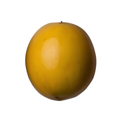 Fresh mango fruit isolated on transparent background, fresh fruit