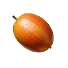 Fresh mango fruit isolated on transparent background, fresh fruit