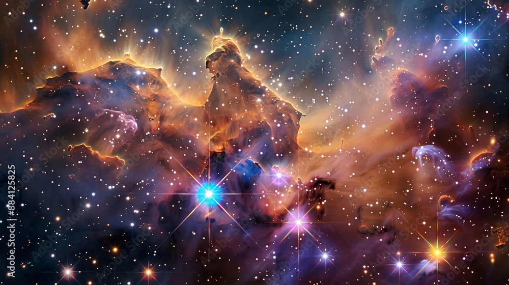 Poster geometric patterns in astronomy. discuss geometric patterns observed in celestial phenomena or star 