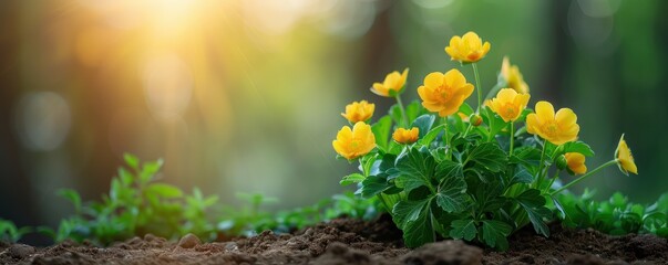 Obraz premium Discover the Beauty of Wildflowers A Guide to Outdoor Foraging Amidst Floral Splendor, Identifying Edible Plants, Tips for Safe Harvesting, and Recipes for Delicious Dishes