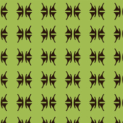 Obraz premium Abstract Geometric Pattern with Symmetrical Shapes
