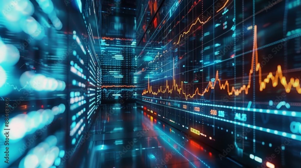 Poster monitor the performance of your tech stocks with our sector-specific investment graph.