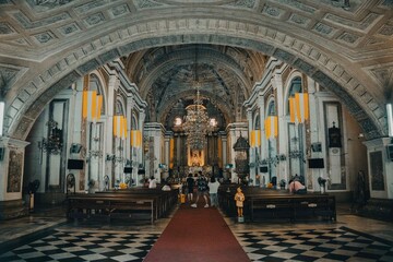 Obraz premium interior of the cathedral of st james