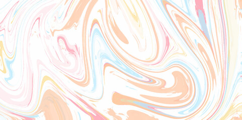 The texture of mix color and white marble pattern modern style Liquid background. colorful marble pattern of the blend of curves. Acrylic painting with colorful shiny gradient Design Projects and Text