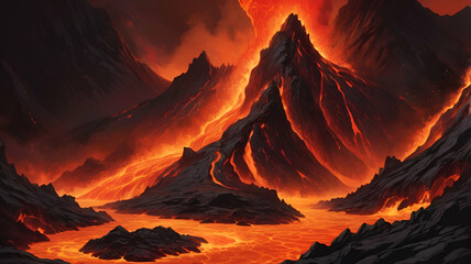 fire in the fireplace