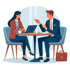 Obraz premium business people in office
