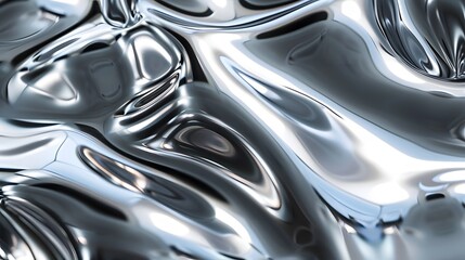 Hypnotic swirls of liquid metal textures, adding a futuristic touch to designs. 