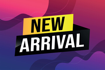 new arrival poster banner graphic design icon logo sign symbol social media website coupon

