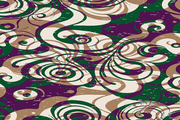 Abstract pattern. Illustration for printing on wall decorations. For use in graphics.