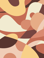 Abstract background with wavy lines .
