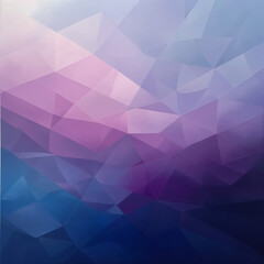 Fototapeta premium Abstract polygonal gradient in purple hues