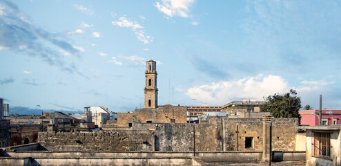 Vista panoramica della città di Calimera Tetti e Terrazze 882