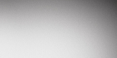 Grainy silver abstract background with a fading gradient to black