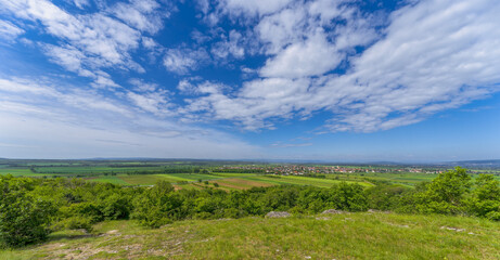 landscape with sky and clouds, Roman Quarry, St. Margarethen, Burgenland, Austria, Europe My 9th...