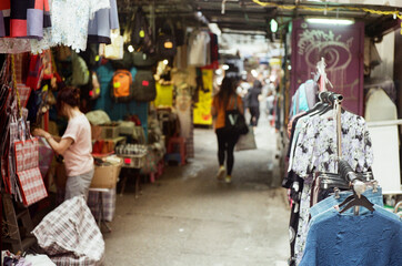 shopping in the city
