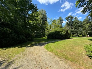 Schlossgarten und Barockschloss Rammenau