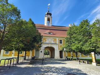 Schlossgarten und Barockschloss Rammenau