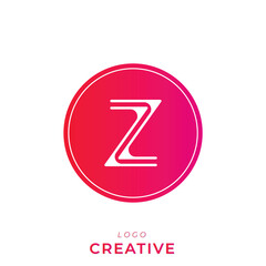 Z Creative Latter Logo Design. Branding Logo Design. Creative Logo Design. Logo Template. Vector illustration. Modern Design. Monogram Design. Brand Identity Design