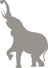 Elephant Vector Graphic 