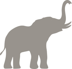 Elephant Vector Graphic 