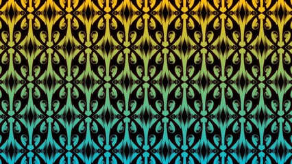 Seamless pattern background design with ornament motifs, batik decoration, wallpaper, template 