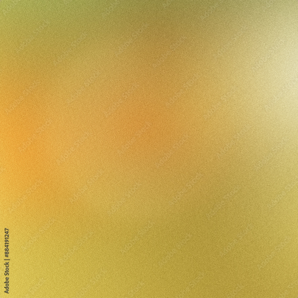 Poster gold background with abstract grainy texture and subtle light fade in the top right corner