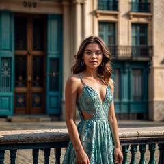 Scarlet Muse on Rue St. Honoré: Parisian Elegance Blooms