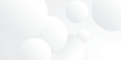 3d realistic shiny white circles background, white bubbles background, minimalist sphere background backdrop.