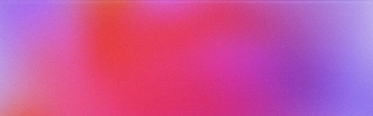 Fototapeta premium Grainy gradient abstract background with a blend of red and purple hues