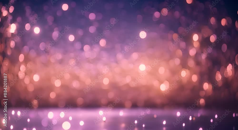 Poster bokeh abstract vertical animation background 4k animation