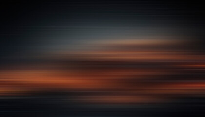 Bright abstract futuristic background. Neon multicolored blurred lines on a dark background