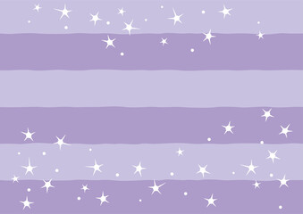 星砂とラフなボーダー背景パープル