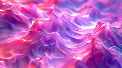 Fototapeta premium Abstract Pink and Purple Wavy Texture Background